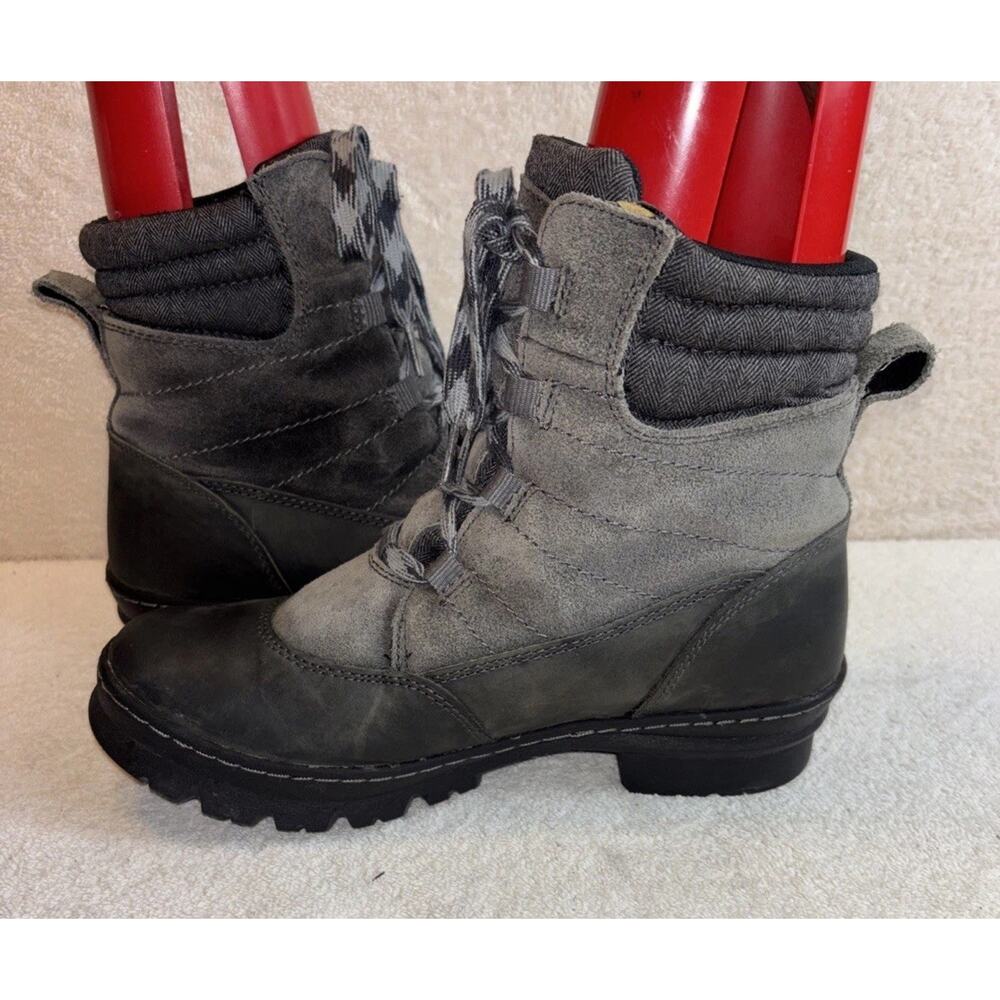 Keen Wapato Mid Waterproof Warm Insulate Black Winter Women Boot Sz 9.5 - Picture 5 of 12